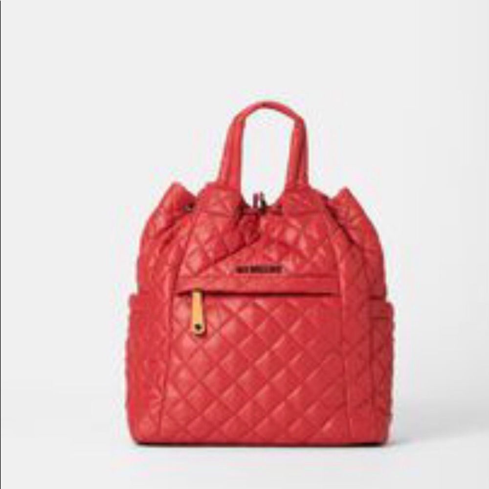 NWT MZ Wallace Small Red Metro Backpack